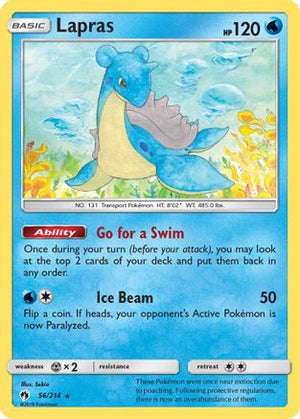 Lapras 56/214 - Lost Thunder - Poke-Collect