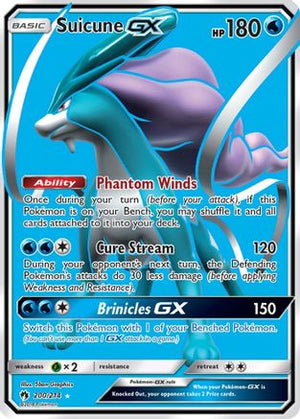 Suicune-GX 200/214 - Lost Thunder Holofoil - Poke-Collect