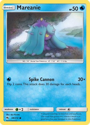 Mareanie 68/214 - Lost Thunder - Poke-Collect