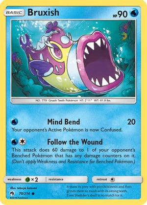 Bruxish 70/214 - SM  Lost Thunder - Poke-Collect