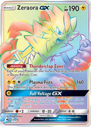 Zeraora-GX 221/214 - Lost Thunder Holofoil - Poke-Collect