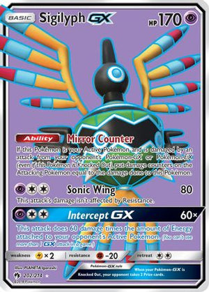 Sigilyph-GX 202/214 - Lost Thunder Holofoil - Poke-Collect