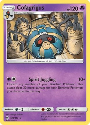 Cofagrigus 100/214 - Lost Thunder