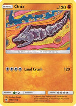 Onix 109/214 - SM  Lost Thunder Reverse Holofoil - Poke-Collect