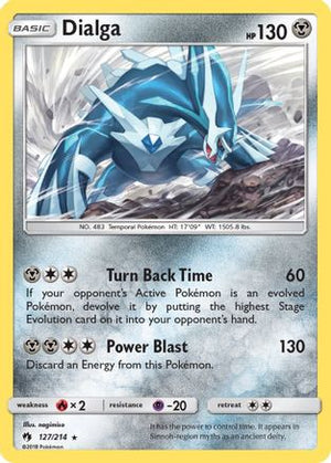 Dialga 127/214 - Lost Thunder Reverse Holofoil