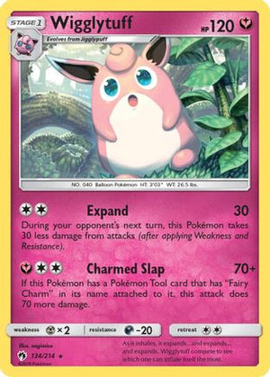 Wigglytuff 134/214 - Lost Thunder Reverse Holofoil - Poke-Collect