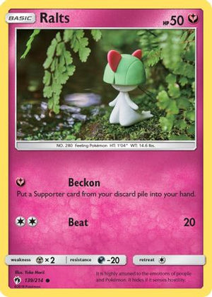 Ralts 139/214 - SM  Lost Thunder - Poke-Collect