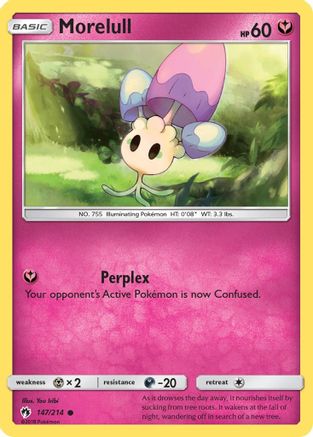 Morelull 147/214 - SM  Lost Thunder Reverse Holofoil - Poke-Collect