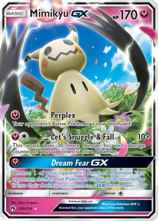 Mimikyu-GX 149/214 - Lost Thunder Holofoil - Poke-Collect