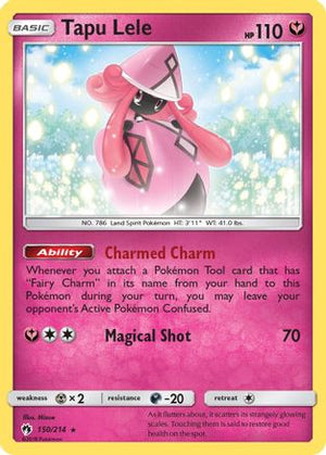 Tapu Lele 150/214 - Lost Thunder Reverse Holofoil - Poke-Collect