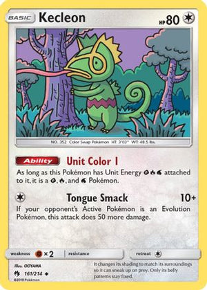 Kecleon (161) 161/214 - SM  Lost Thunder - Poke-Collect