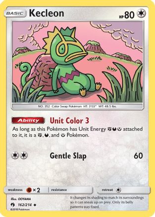 Kecleon (162) 162/214 - SM  Lost Thunder - Poke-Collect