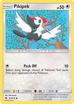 Pikipek (163) 163/214 - SM  Lost Thunder Reverse Holofoil - Poke-Collect