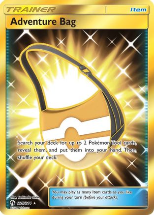 Adventure Bag (Secret) 228/214 - SM  Lost Thunder Holofoil - Poke-Collect