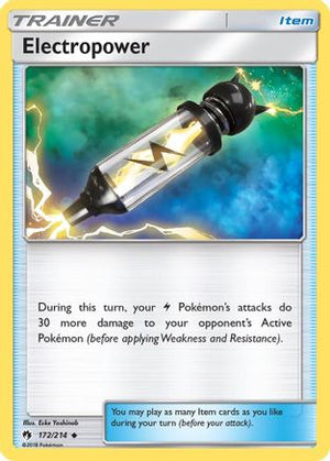 Electropower 172/214 - SM  Lost Thunder Reverse Holofoil - Poke-Collect