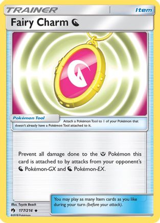 Fairy Charm O 177/214 - SM  Lost Thunder Reverse Holofoil - Poke-Collect