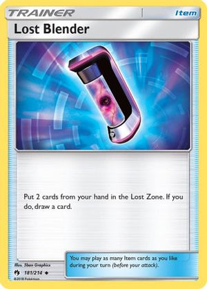 Lost Blender 181/214 - Lost Thunder Reverse Holofoil - Poke-Collect