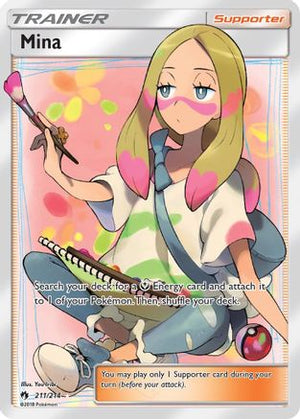 Mina 211/214 - Lost Thunder Holofoil - Poke-Collect