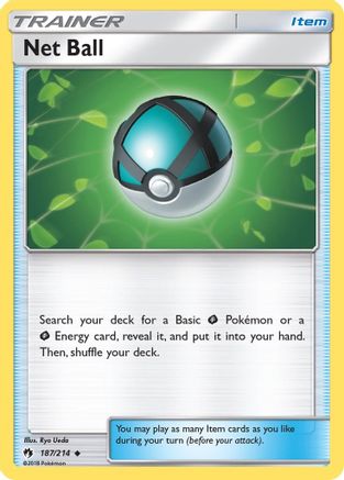 Net Ball 187/214 - SM  Lost Thunder - Poke-Collect