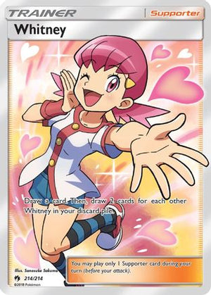 Whitney 214/214 - Lost Thunder Holofoil - Poke-Collect