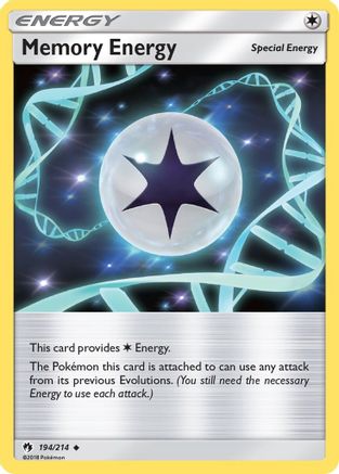 Memory Energy 194/214 - SM  Lost Thunder - Poke-Collect
