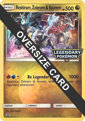 Reshiram, Zekrom & Kyurem - Jumbo Cards Holofoil - Poke-Collect