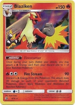 Blaziken - 6/70 (Dragon Majesty) 6 - Deck Exclusives - Poke-Collect