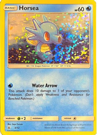 Horsea 3/12 - McDonalds Collection 2018 Holofoil - Poke-Collect