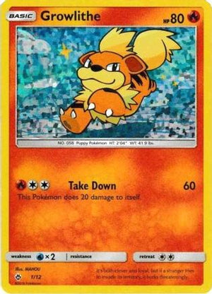 Growlithe 1/12 - McDonalds Collection 2018 Holofoil - Poke-Collect
