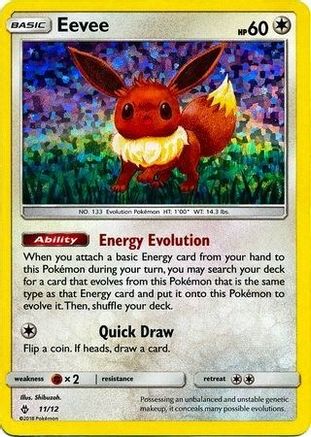 Eevee 11/12 - McDonalds Collection 2018 Holofoil - Poke-Collect