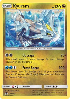 Kyurem SM142/248 - SM Black Star Promos Holofoil - Poke-Collect