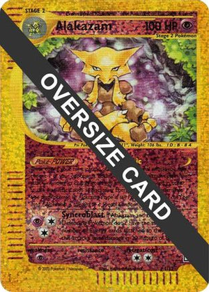 Alakazam (Box Topper) 1 - Jumbo Cards Reverse Holofoil - Poke-Collect