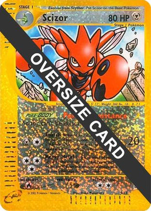 Scizor - 7/12 7 - Jumbo Cards Reverse Holofoil - Poke-Collect