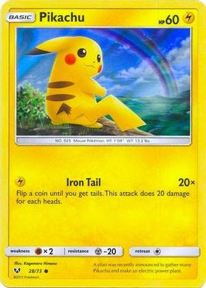 Pikachu - 28/73 (Water Web Holo) 28 - Miscellaneous Cards & Products Holofoil - Poke-Collect