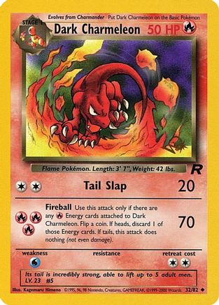 Dark Charmeleon [W Stamped] 32 - WoTC Promo - Poke-Collect