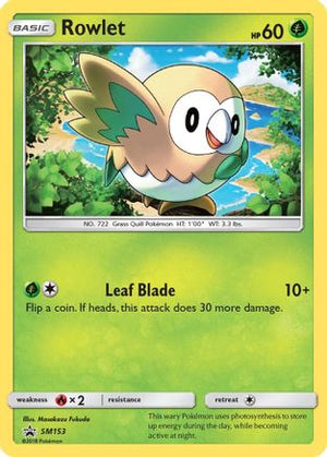 Rowlet SM153/248 - SM Black Star Promos Holofoil - Poke-Collect