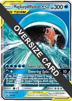 Magikarp & Wailord GX - SM166 SM166 - Jumbo Cards - Poke-Collect