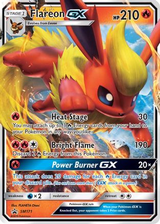 Flareon-GX SM171/248 - SM Black Star Promos Holofoil - Poke-Collect