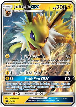 Jolteon-GX SM173/248 - SM Black Star Promos Holofoil - Poke-Collect