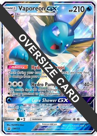 Vaporeon GX - SM172 SM172 - Jumbo Cards Holofoil - Poke-Collect