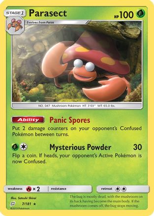 Parasect 7/181 - SM  Team Up - Poke-Collect