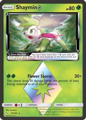 Shaymin ◇ 10/181 - Team Up Holofoil - Poke-Collect