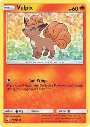 Vulpix 15/181 - Team Up Reverse Holofoil - Poke-Collect