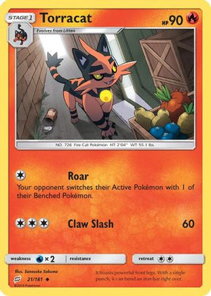 Torracat 21/181 - Team Up - Poke-Collect