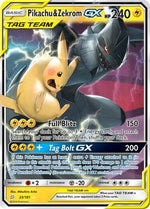 Pikachu & Zekrom GX 33/181 - SM  Team Up Holofoil - Poke-Collect