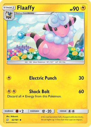 Flaaffy 42/181 - Team Up - Poke-Collect