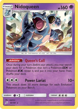 Nidoqueen 56/181 - Team Up - Poke-Collect