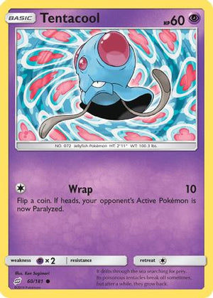 Tentacool 60/181 - Team Up Reverse Holofoil - Poke-Collect