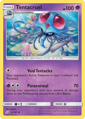 Tentacruel 61/181 - Team Up - Poke-Collect