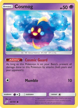 Cosmog 69/181 - SM  Team Up - Poke-Collect